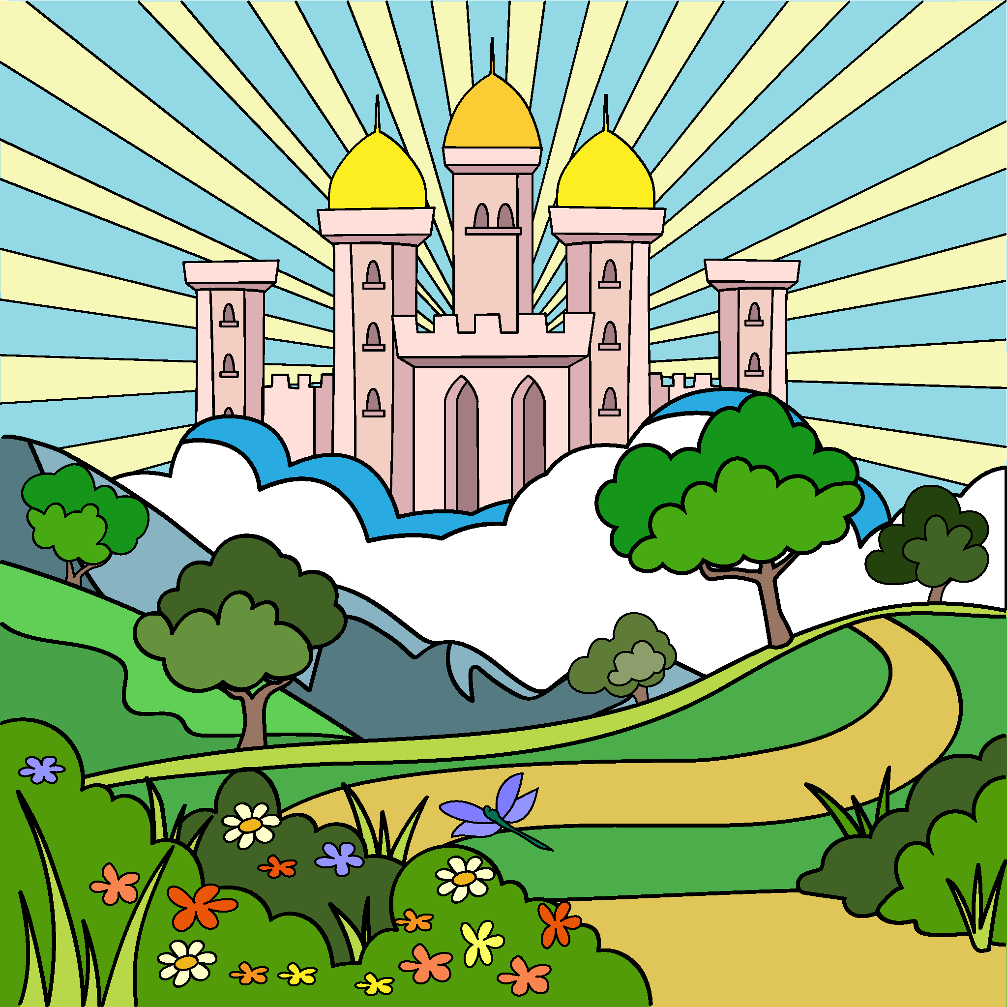 Heaven’s amazing castle in the sky