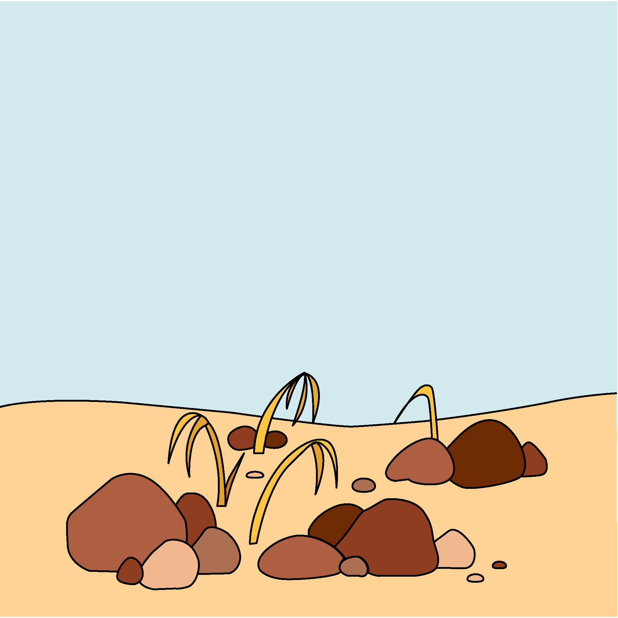 Jesus' parable of seeds on rocky ground
