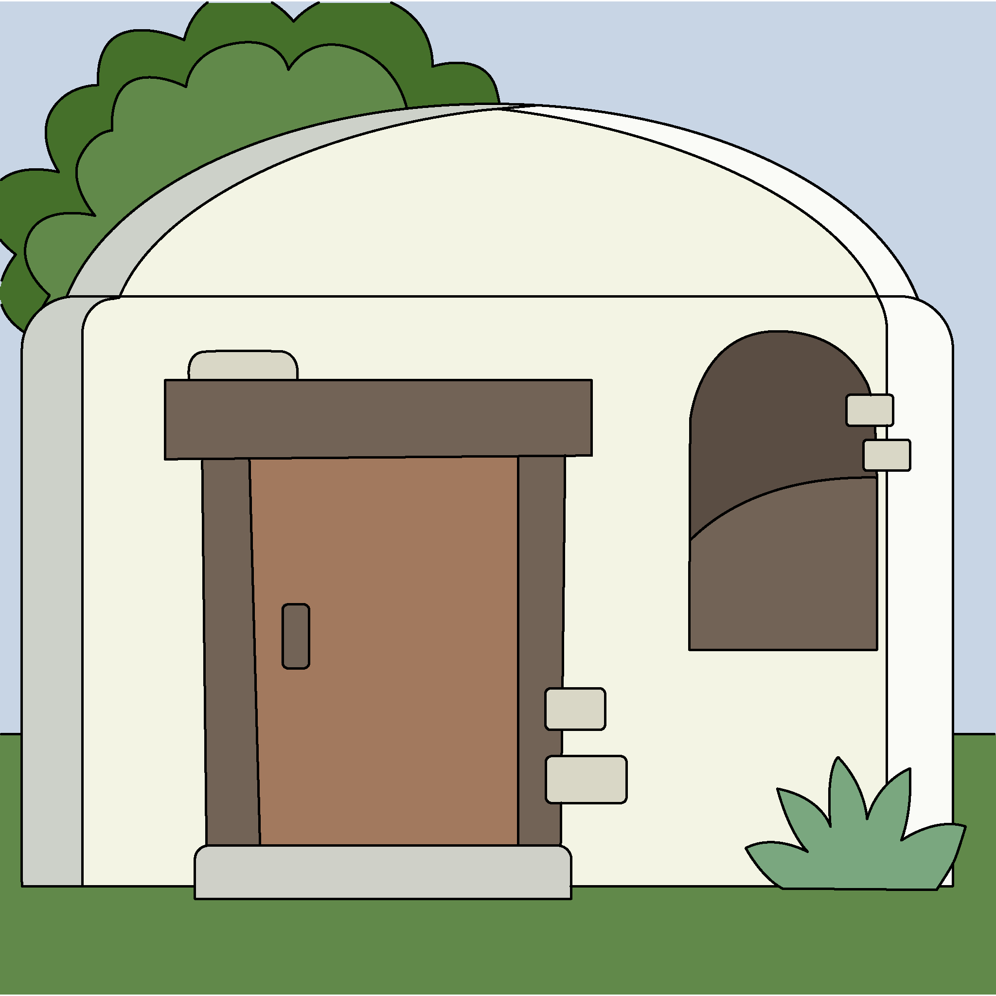 The Passover Lamb’s Blood on the Door