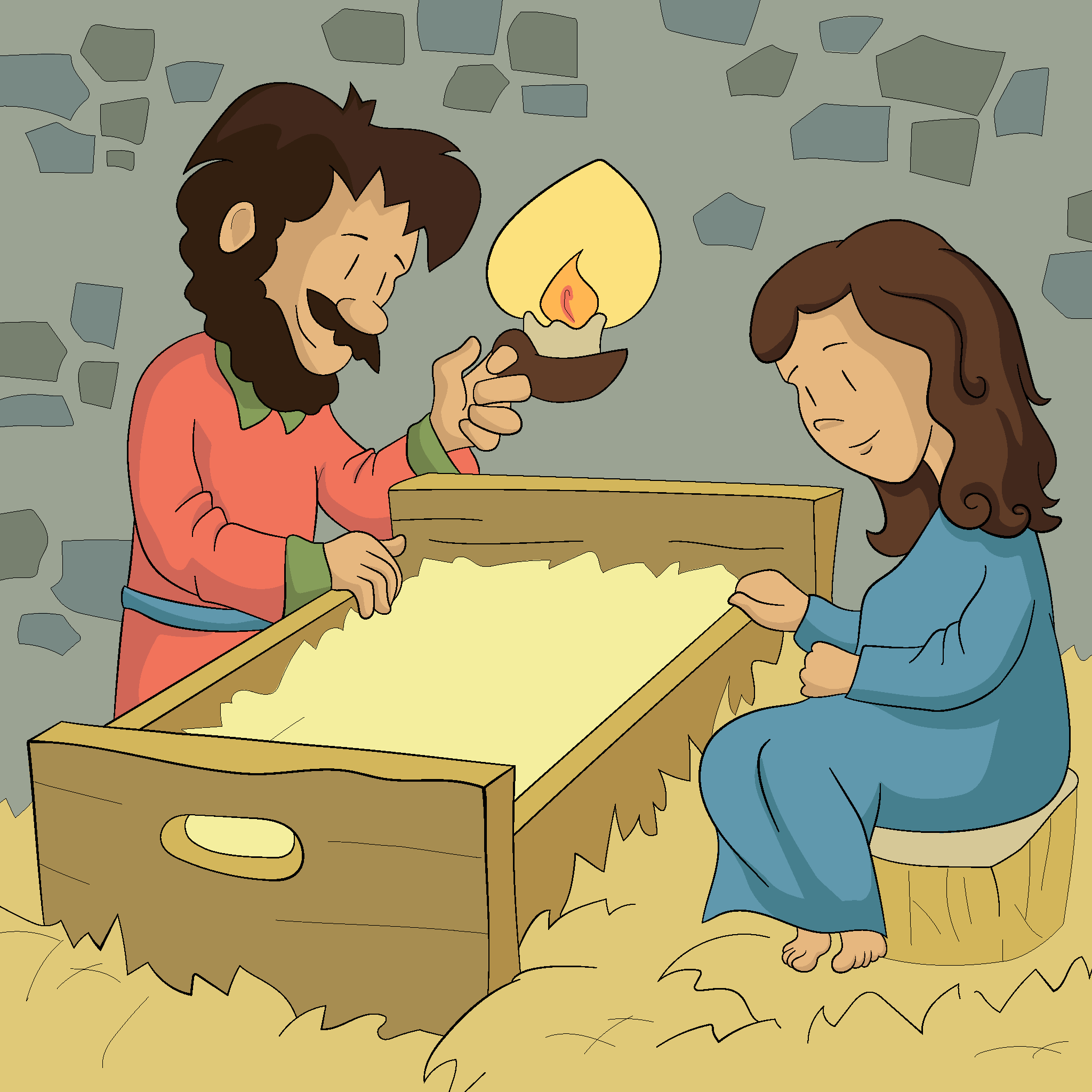Baby Jesus in the manger
