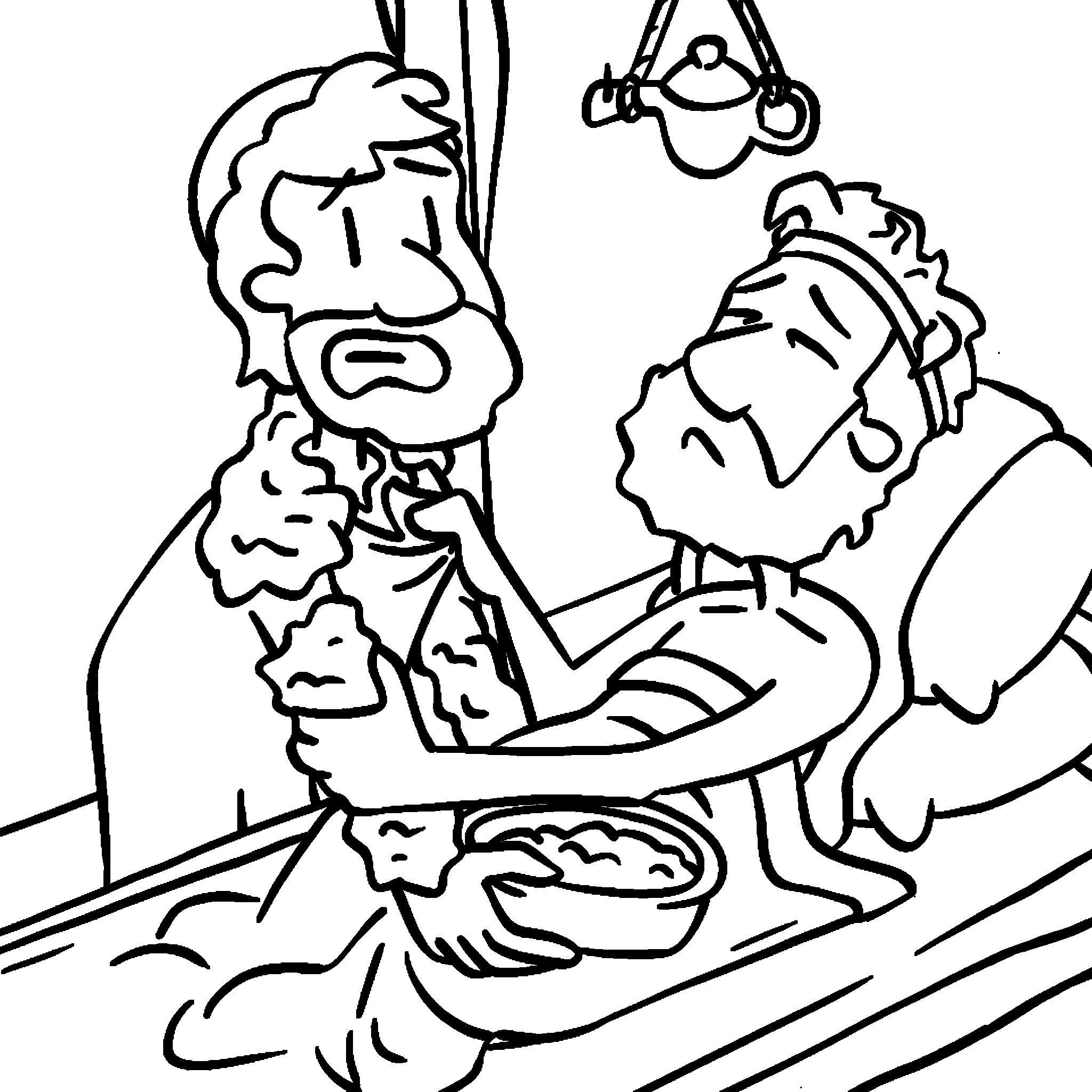 Isaac blesses Jacob