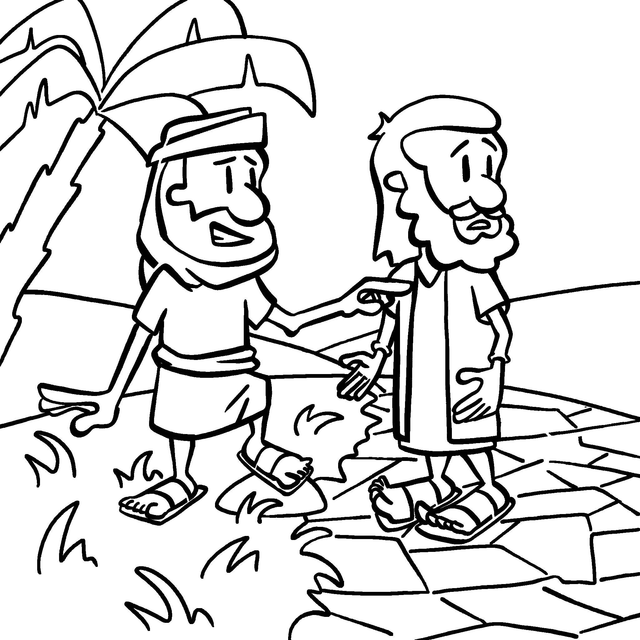 Stories and Heroes of the Old Testament Coloring Pages (Free PDF Printables)